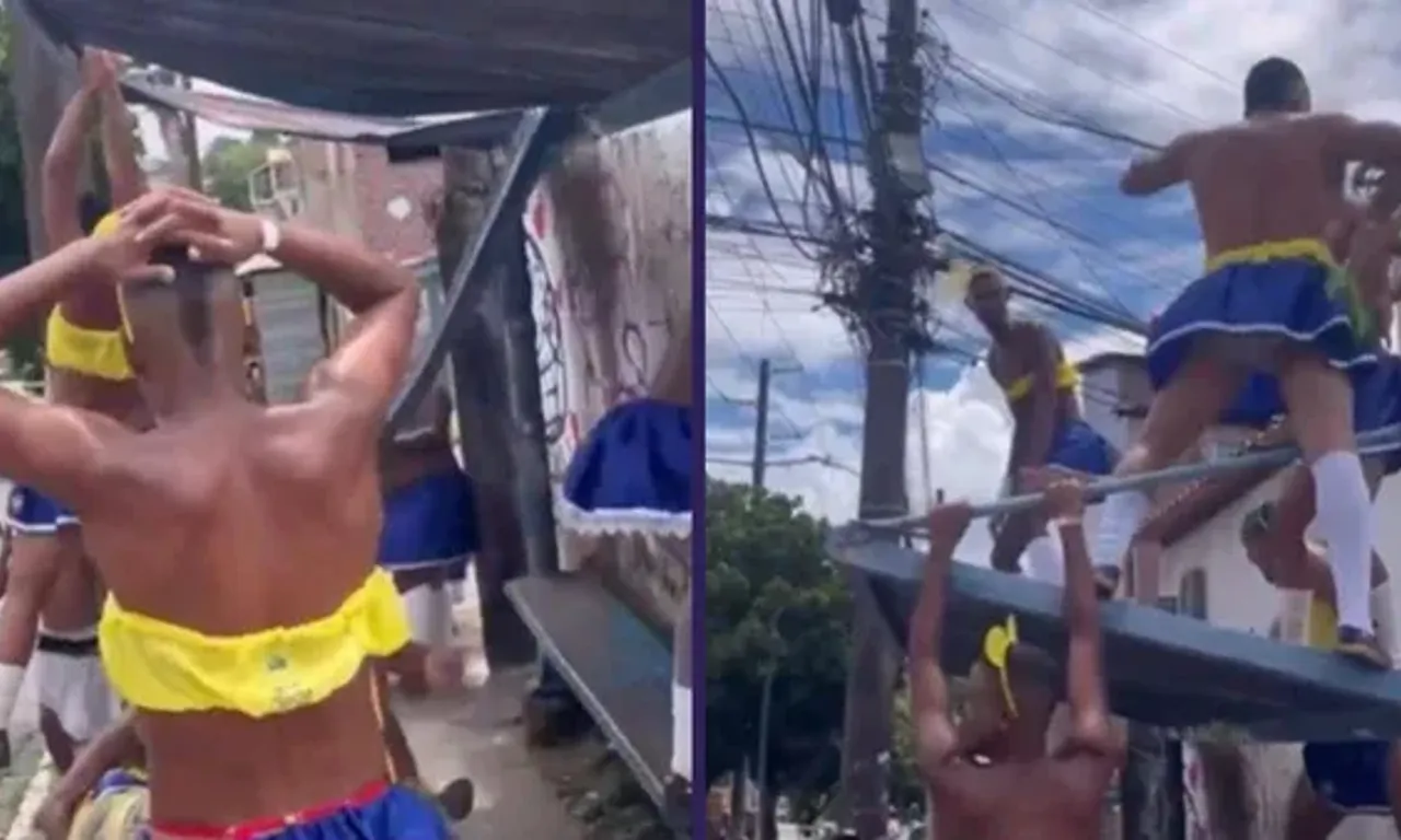 Ponto de &ocirc;nibus danificado integra a rede de mobili&aacute;rio urbano da Secretaria Municipal de Mobilidade de Salvador. Foto: Reprodu&ccedil;&atilde;o