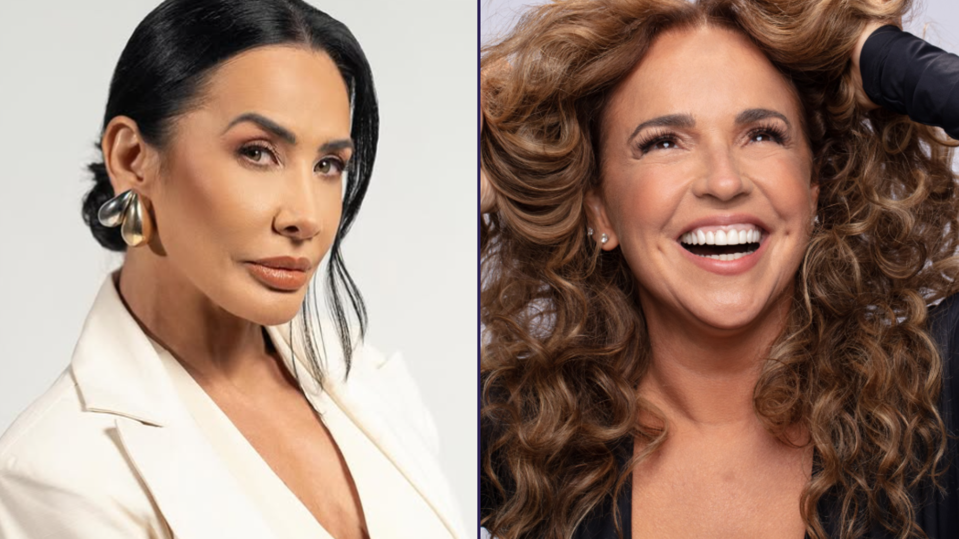 Após a reconciliação entre Tony Salles e Daniela Mercury, o unfollow de Scheila Carvalho em Daniela nas redes sociais chama atenção e gera discussões. /  Foto: Rede sociais das artistas 
