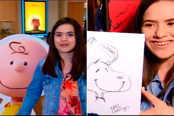 Elenco de Carrossel no “Passa ou Repassa” e Maísa mostra como foi feito a animação Snoopy