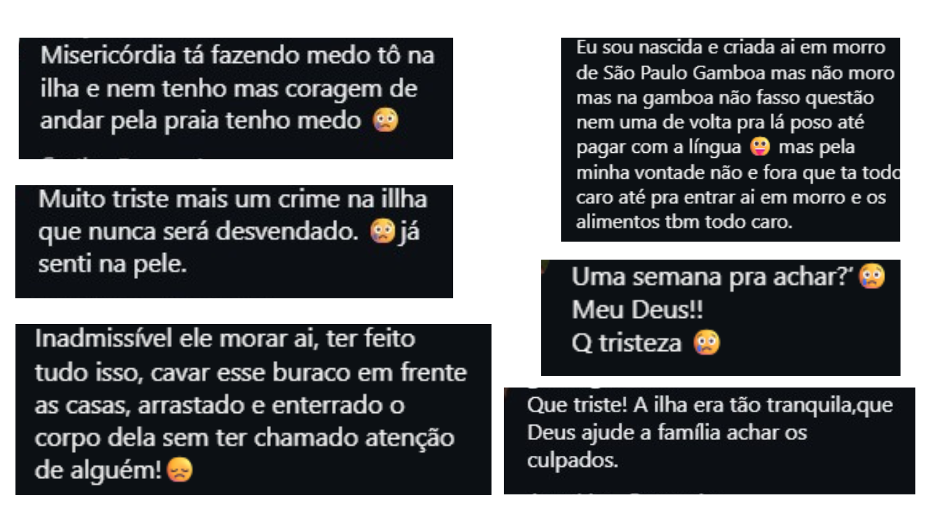 O caso da moradora desaparecida encontrada morta ap&oacute;s uma disputa envolvendo a compra de um terreno de R$ 15 mil, em Morro de S&atilde;o Paulo, gerou revolta e protestos nas redes sociais.