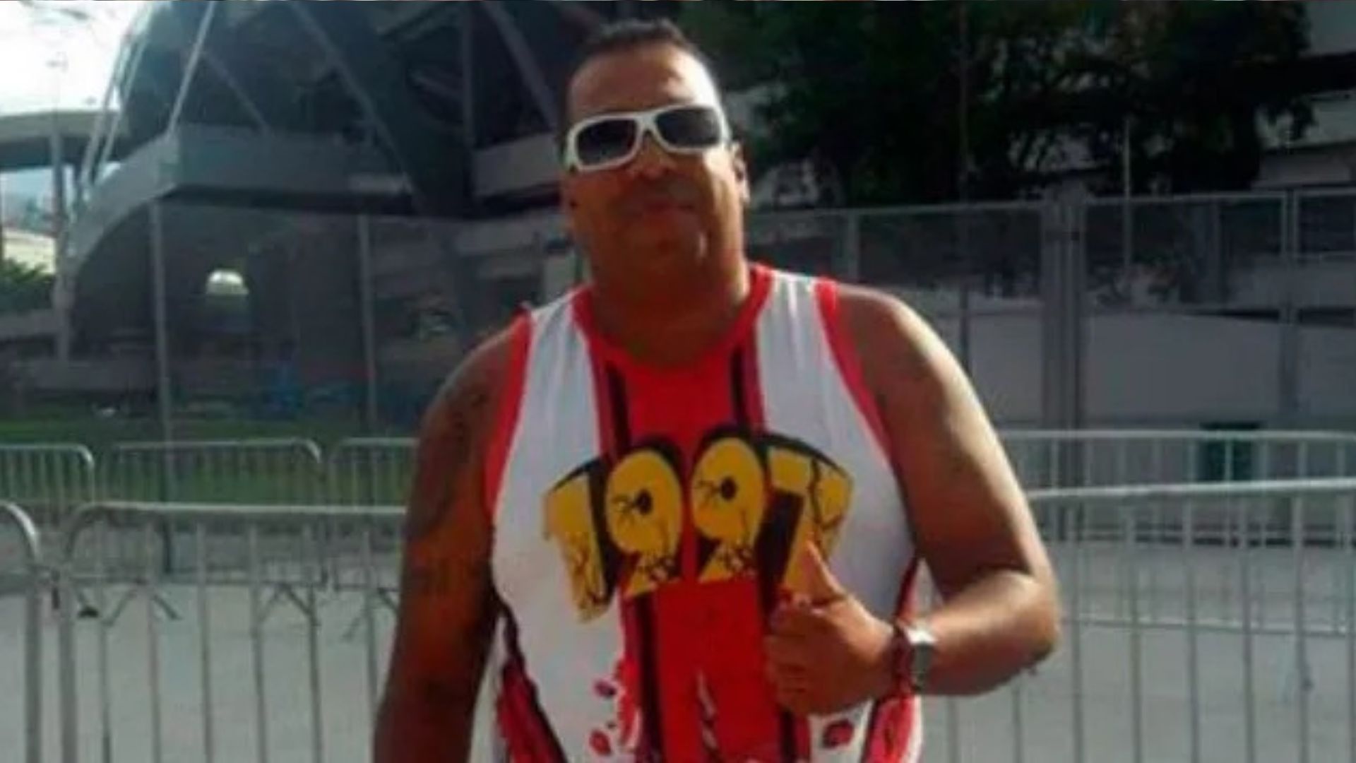 Chapolin era puxador da torcida organizada 'Os Imbatíveis'. Foto: Reprodução | Facebook