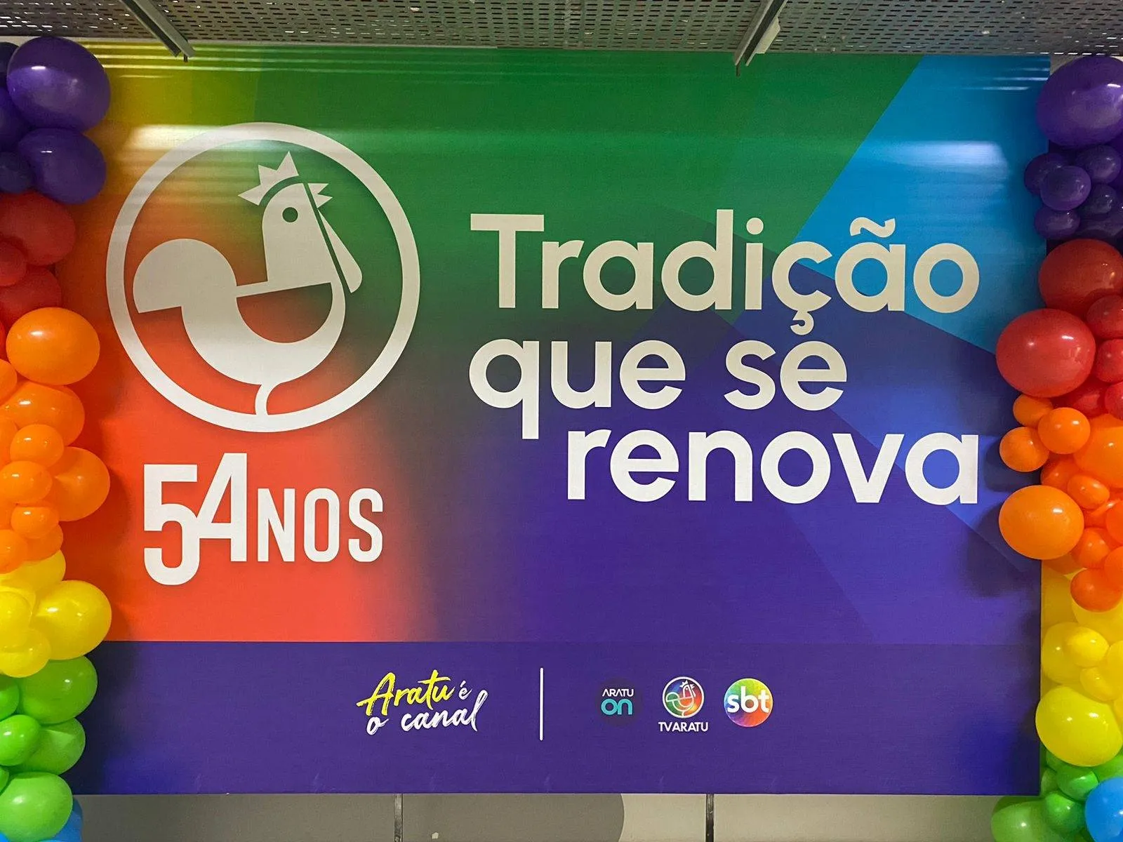 Aniversário de 54 anos da TV Aratu é comemorado na emissora