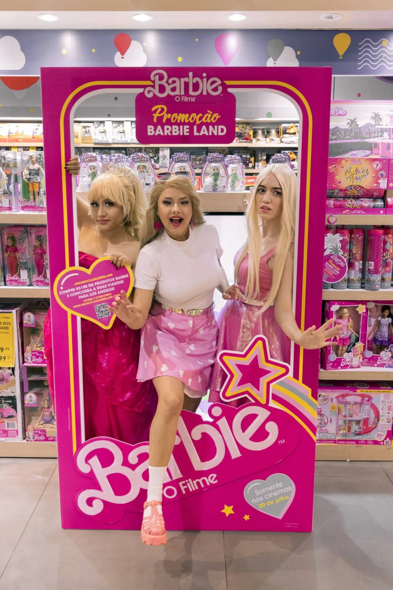 Cosplayer premiada participa de encontro com fãs baianos da Barbie nesta sexta-feira (21)