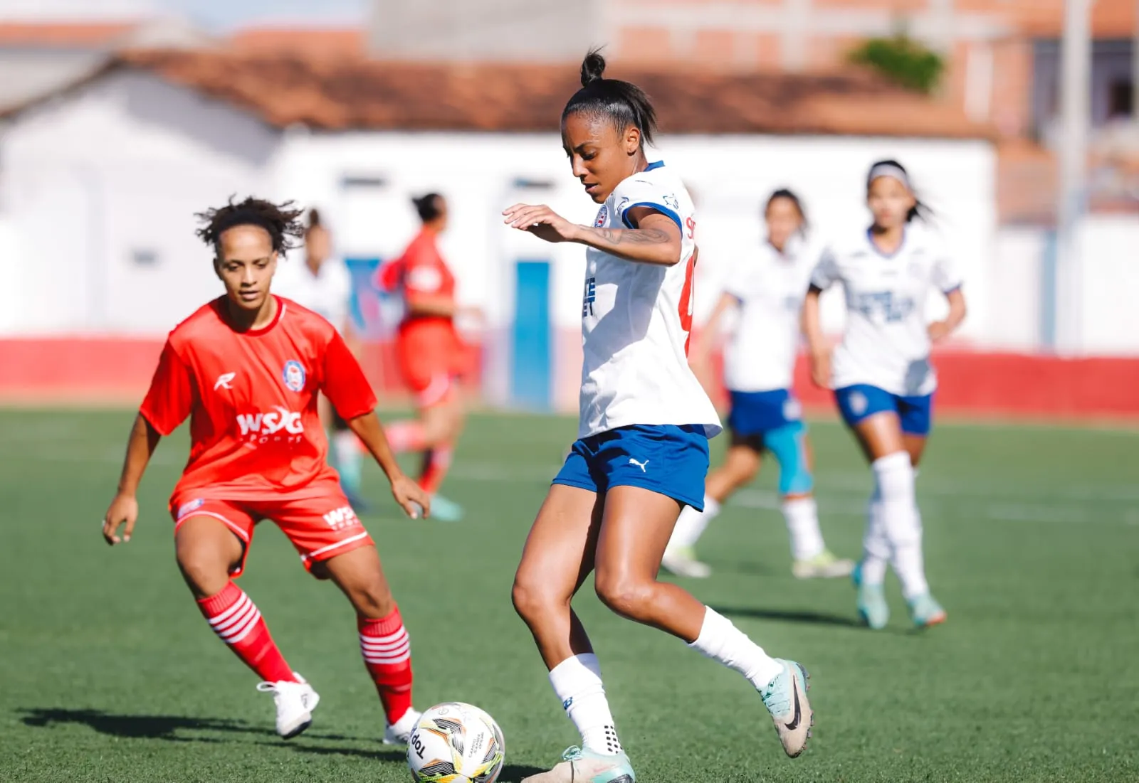 Mulheres de Aço do Bahia vencem por 8 a 0 pelo Campeonato Baiano