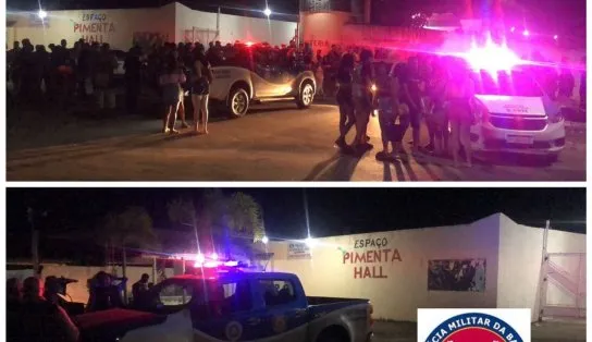 Pode parar! PM encerra festas de bloco carnavalesco e "paredões" em Salvador e no interior da Bahia