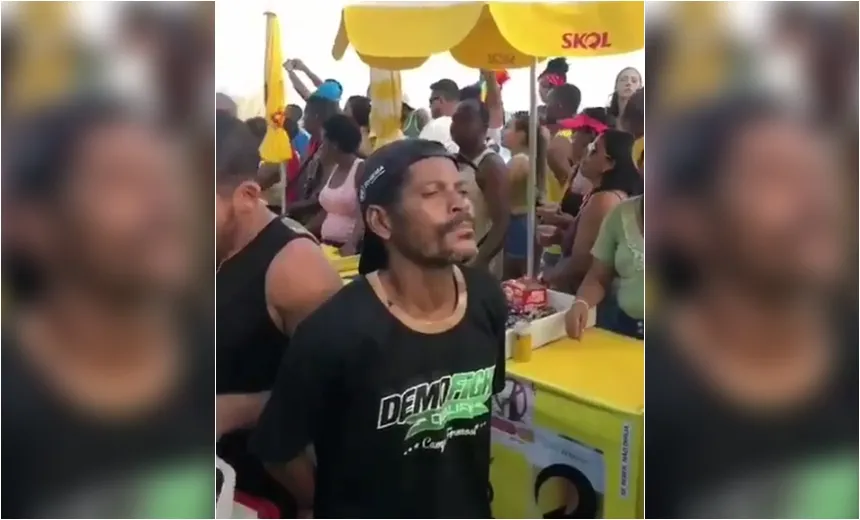 “PM à paisana” famoso em 2018 volta a ser filmado no Carnaval