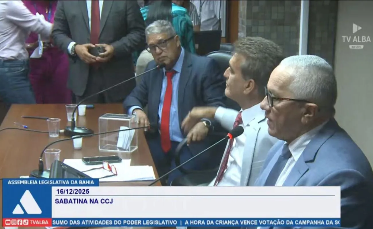 Vaga do TCE: ALBA arquiva nome de Luciano Araújo e aprova Josias Gomes na CCJ