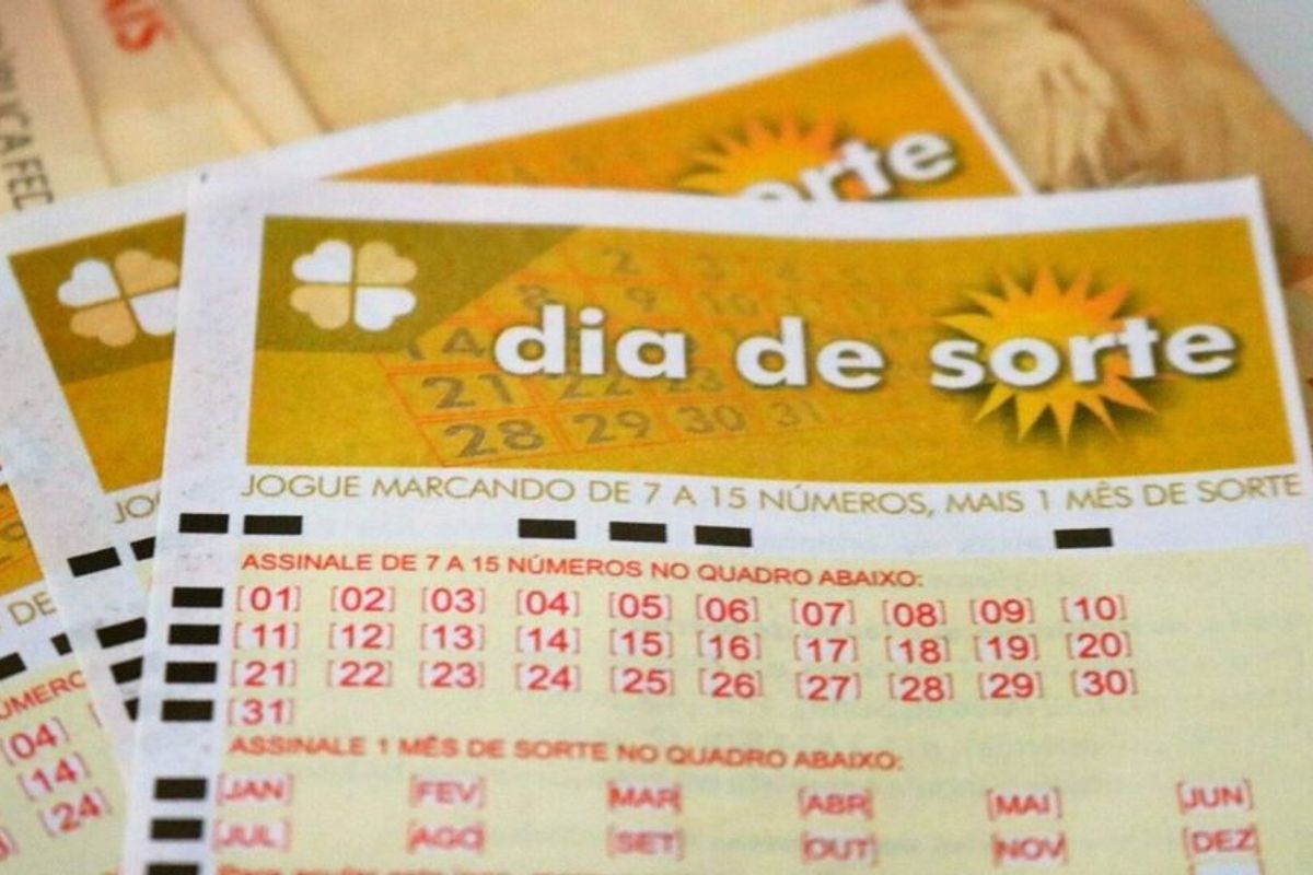 Resultado da Dia De Sorte. Foto: Divulga&ccedil;&atilde;o