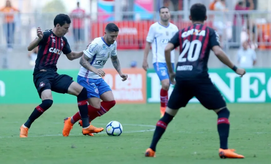 BRASILEIRÃO: Bahia joga bem, mas jogo contra o Atlético-PR termina sem gols na Fonte Nova