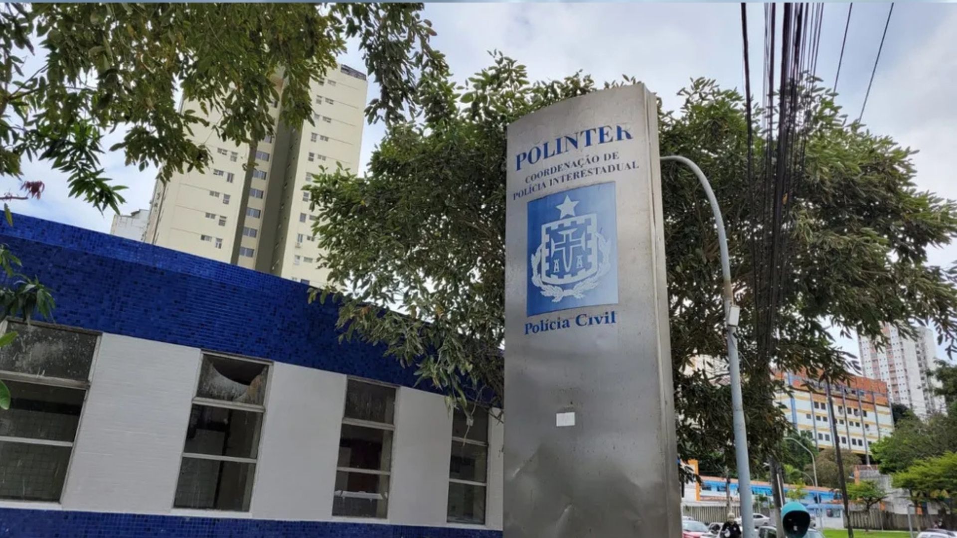 Suspeito se apresentou na Polinter. Foto: Divulga&ccedil;&atilde;o | Ascom/PCBA