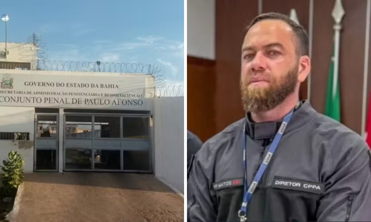 Conjunto Penal de Paulo Afonso tem novo diretor ap&oacute;s suspeita de feminic&iacute;dio.Foto: Reprodu&ccedil;&atilde;o