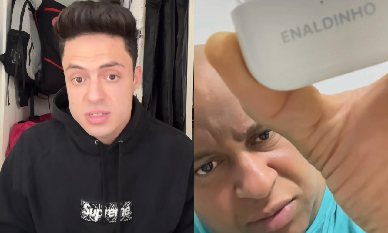 Youtuber denuncia roubo em Salvador. Foto: redes sociais | @enaldinho | @danilopepy