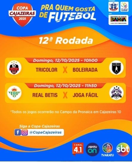 Copa Cajazeiras. Foto: Reprodução | Instagram