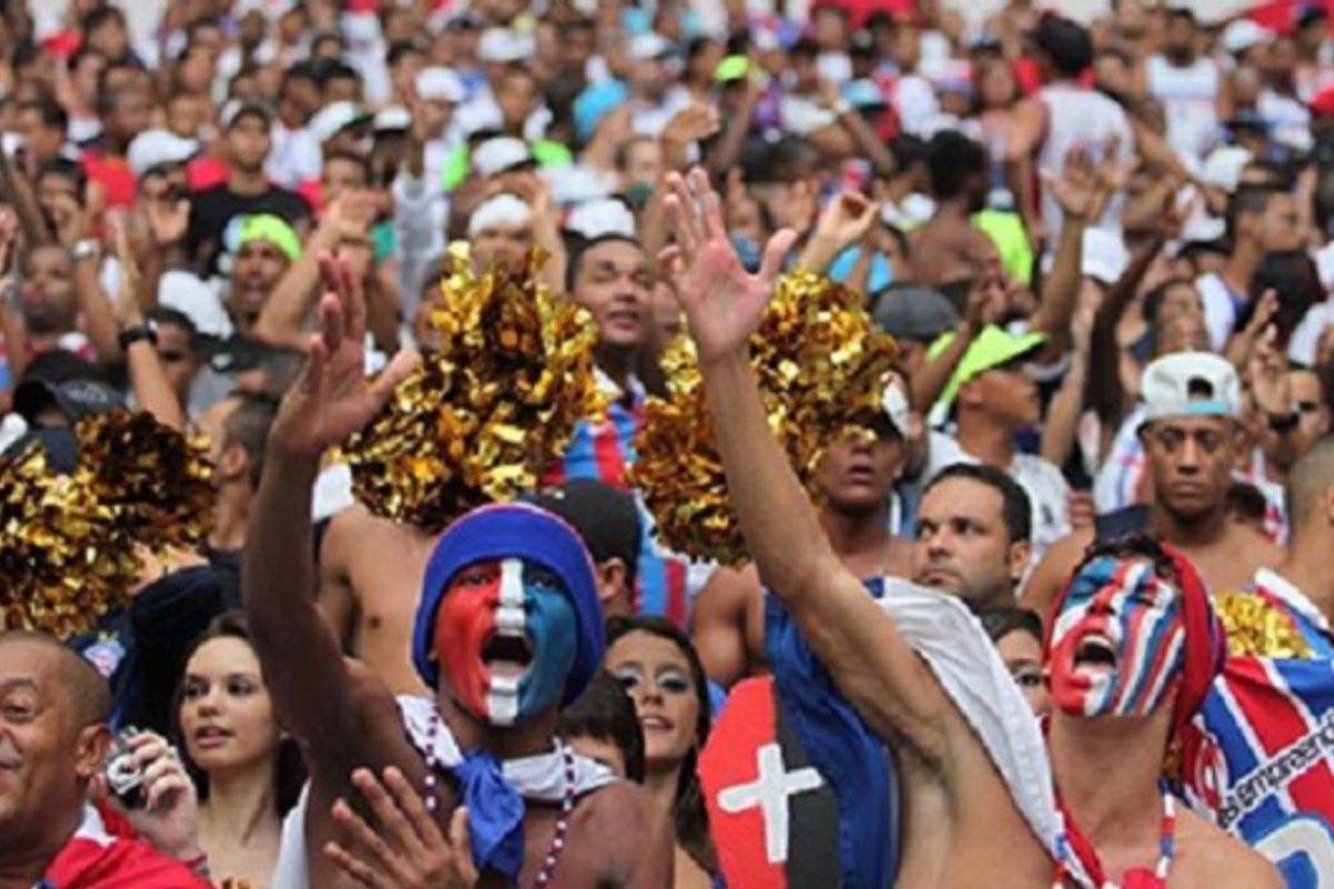 Torcida do Bahia aguarda por sorteio da Pré-Libertadores. Foto: Reprodução | Instagram