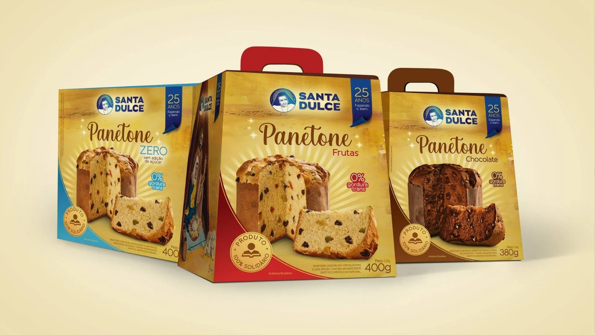 Imagem de panetone Irmã dulce