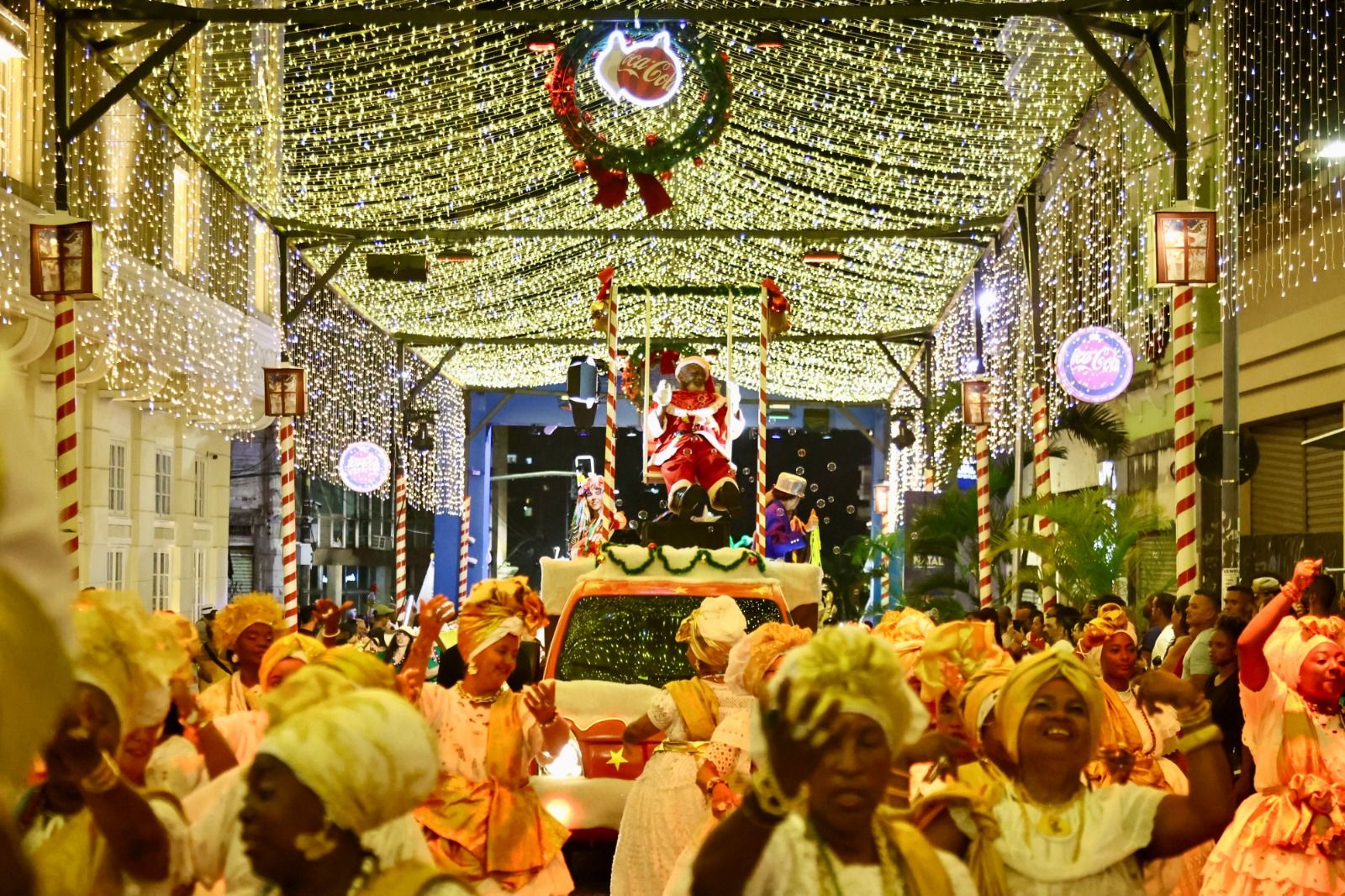 Natal No Pelourinho Em Salvador |Foto: Bruno Concha / Secom PMS