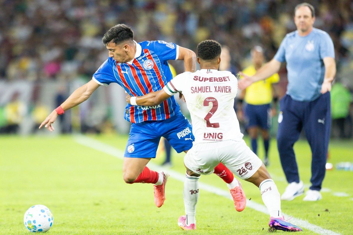 Veja onde assistir a Fluminense x Bahia, confronto direto v&aacute;lido pela 21&ordf; rodada do Brasileir&atilde;o, nesta quarta-feira . Foto: Catarina Brand&atilde;o/EC Bahia