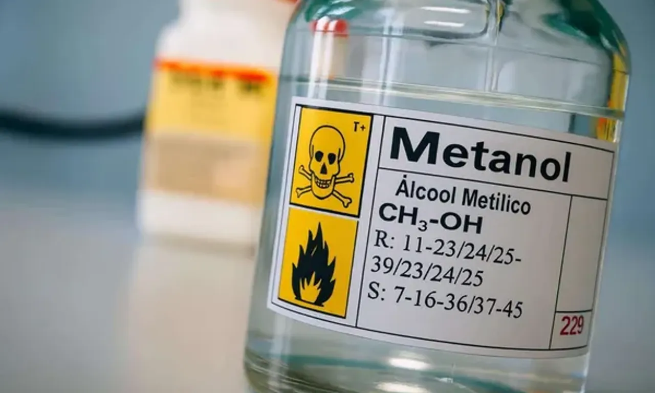  Metanol, tamb&eacute;m conhecido como &aacute;lcool met&iacute;lico, &eacute; um composto qu&iacute;mico da fam&iacute;lia dos &aacute;lcoois. Foto: Reprodu&ccedil;&atilde;o 