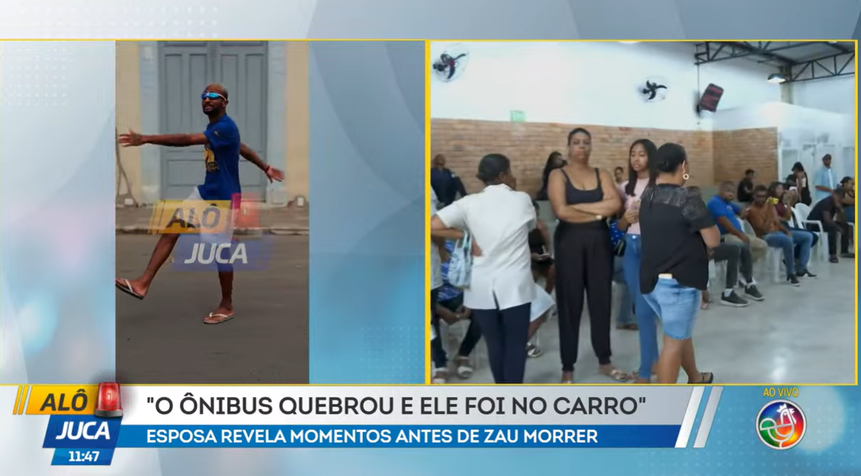 Vel&oacute;rio De Zau. Foto: Reprodu&ccedil;&atilde;o TV Aratu 