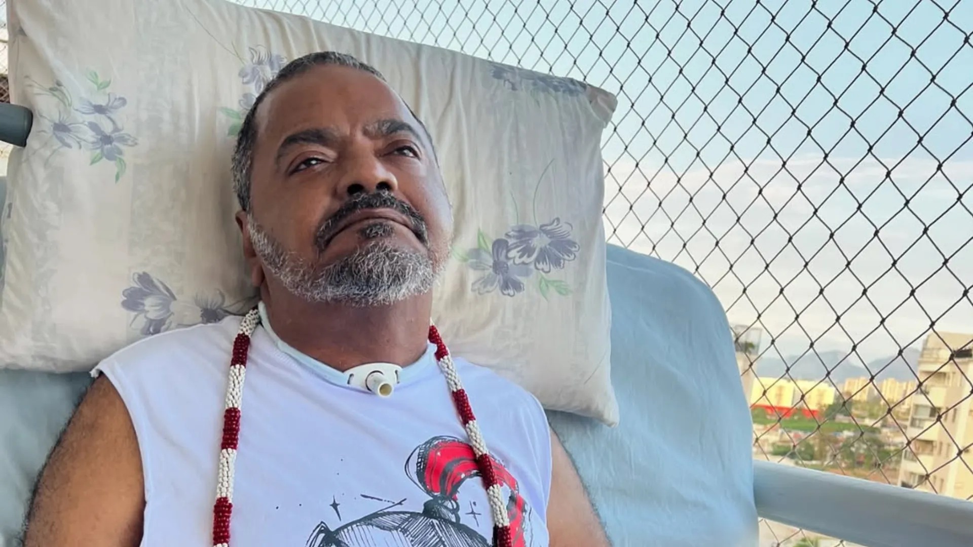 Arlindo Cruz vive desde 2017 com sequelas de um acidente vascular cerebral (AVC) hemorrágico. Foto: Redes Sociais 