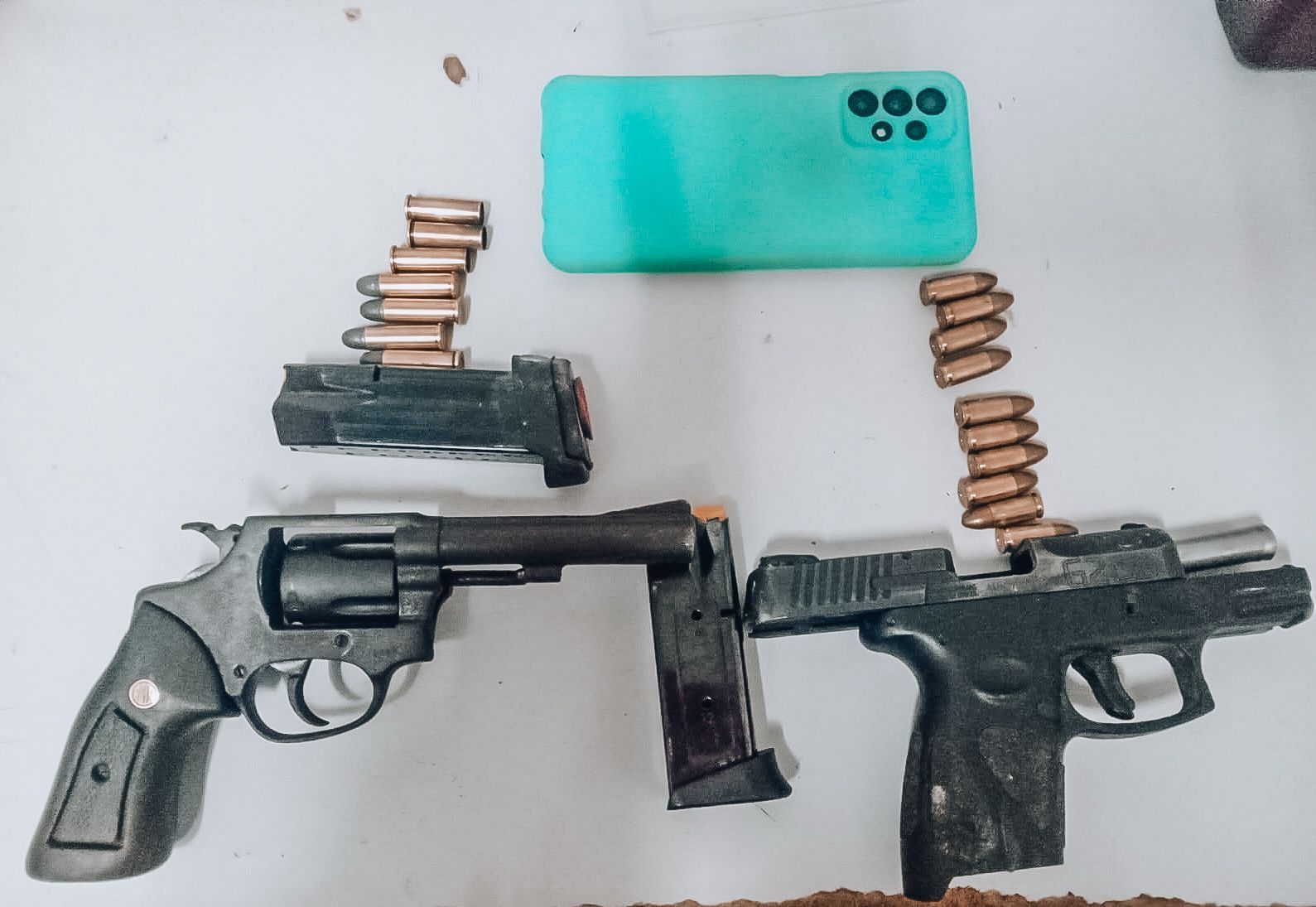 Armas apreendidas