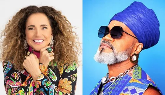 Brown e Daniela Mercury participam das comemorações de 10 anos do Mercado Iaô