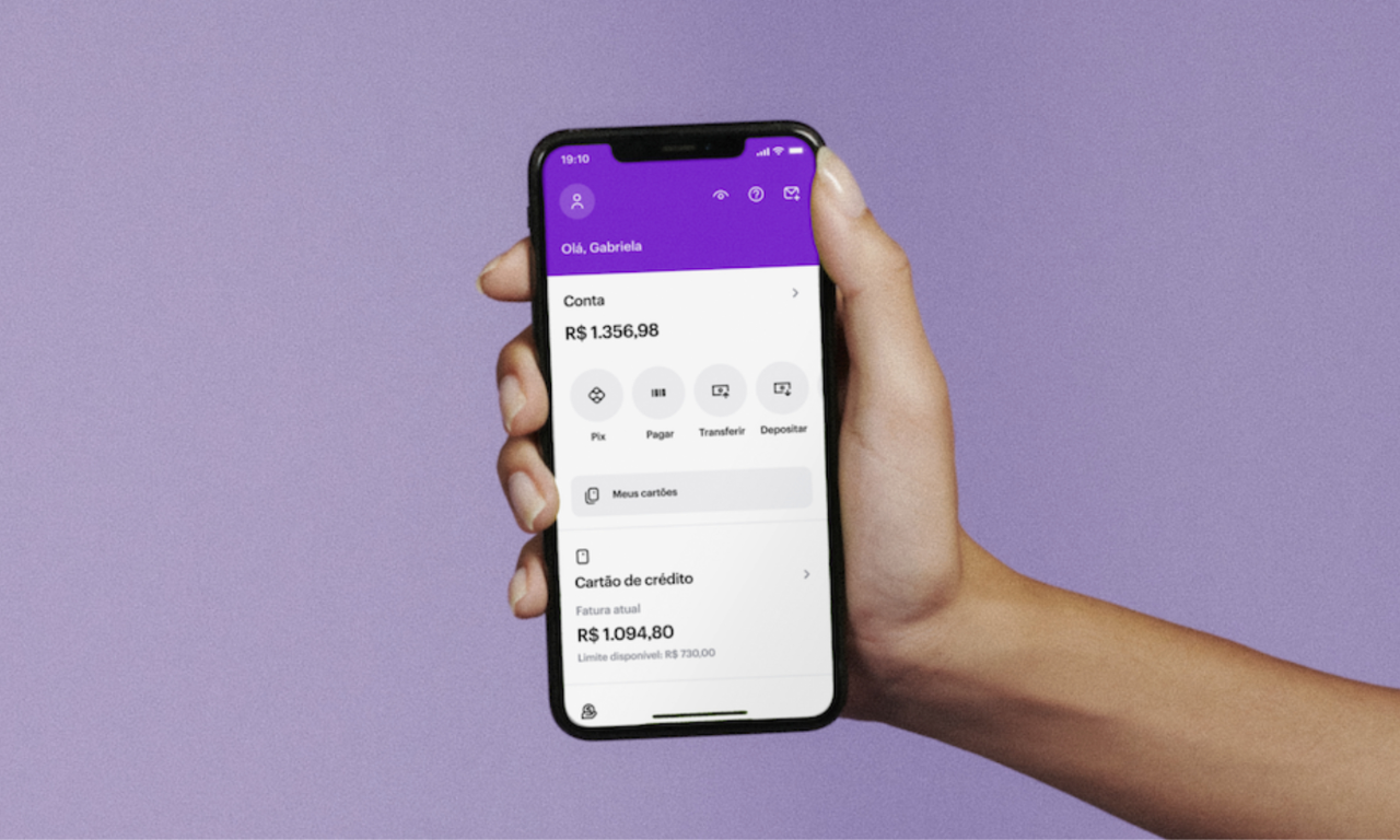 Nubank envia aviso de encerramento por engano e assusta clientes. Foto: Divulga&ccedil;&atilde;o