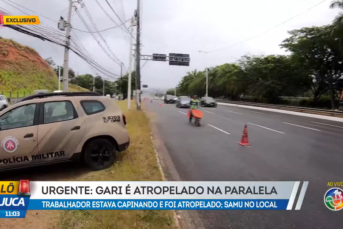 Gari E Atropelado Na Av Paralela Em Salvador Motorista Estaria No Celular