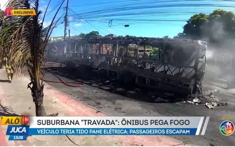 A per&iacute;cia t&eacute;cnica &eacute; respons&aacute;vel por identificar a origem do inc&ecirc;ndio e apontar se houve falha el&eacute;trica, a&ccedil;&atilde;o humana ou outro fator que tenha provocado o incidente/Foto: Al&ocirc; Juca/Tv Aratu