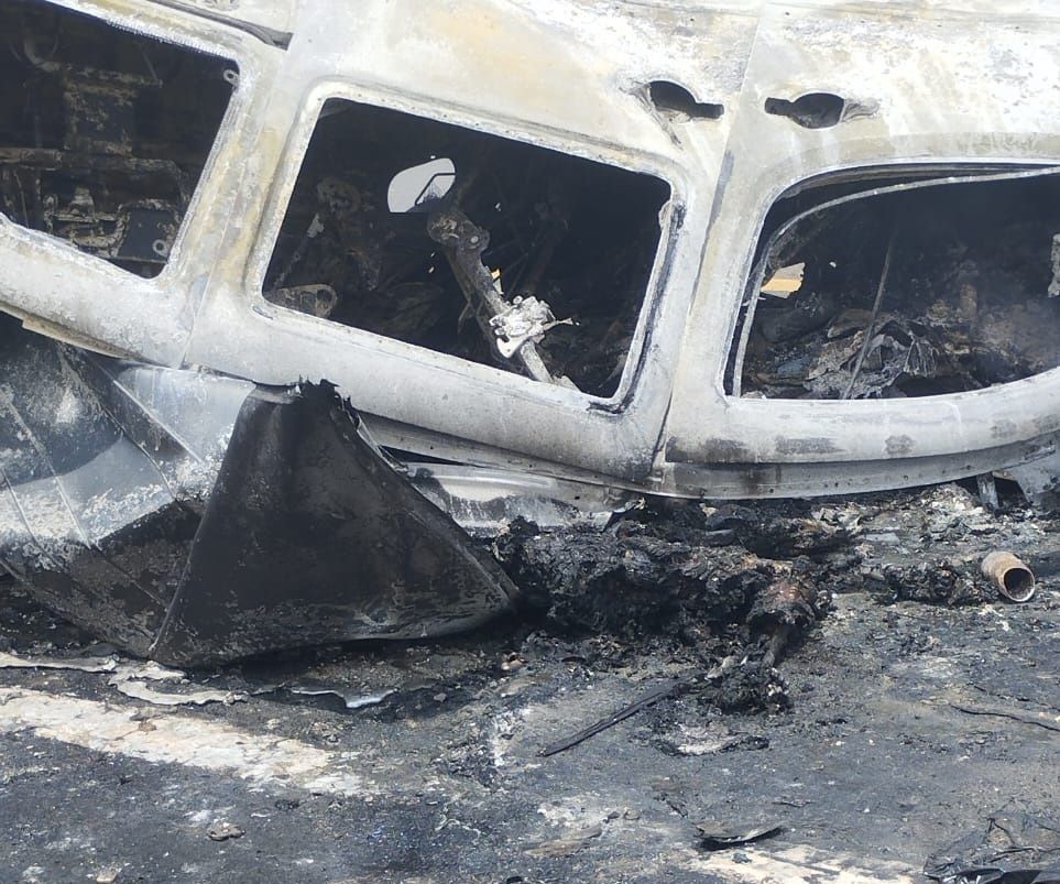 Acidente na Br-101. | Foto: Redes sociais