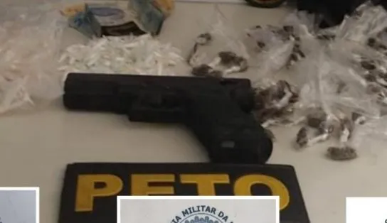 Homens suspeitos de tráfico de drogas são presos com auxílio de drone em Salvador 
