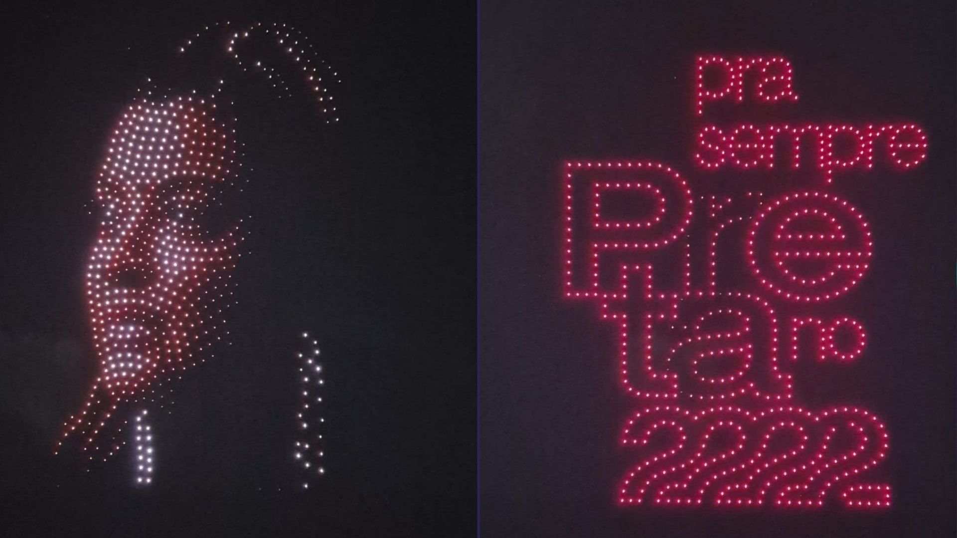 V&iacute;deo: Preta Gil &eacute; homenageada no Carnaval com show de drones; Foto: Fred Pontes