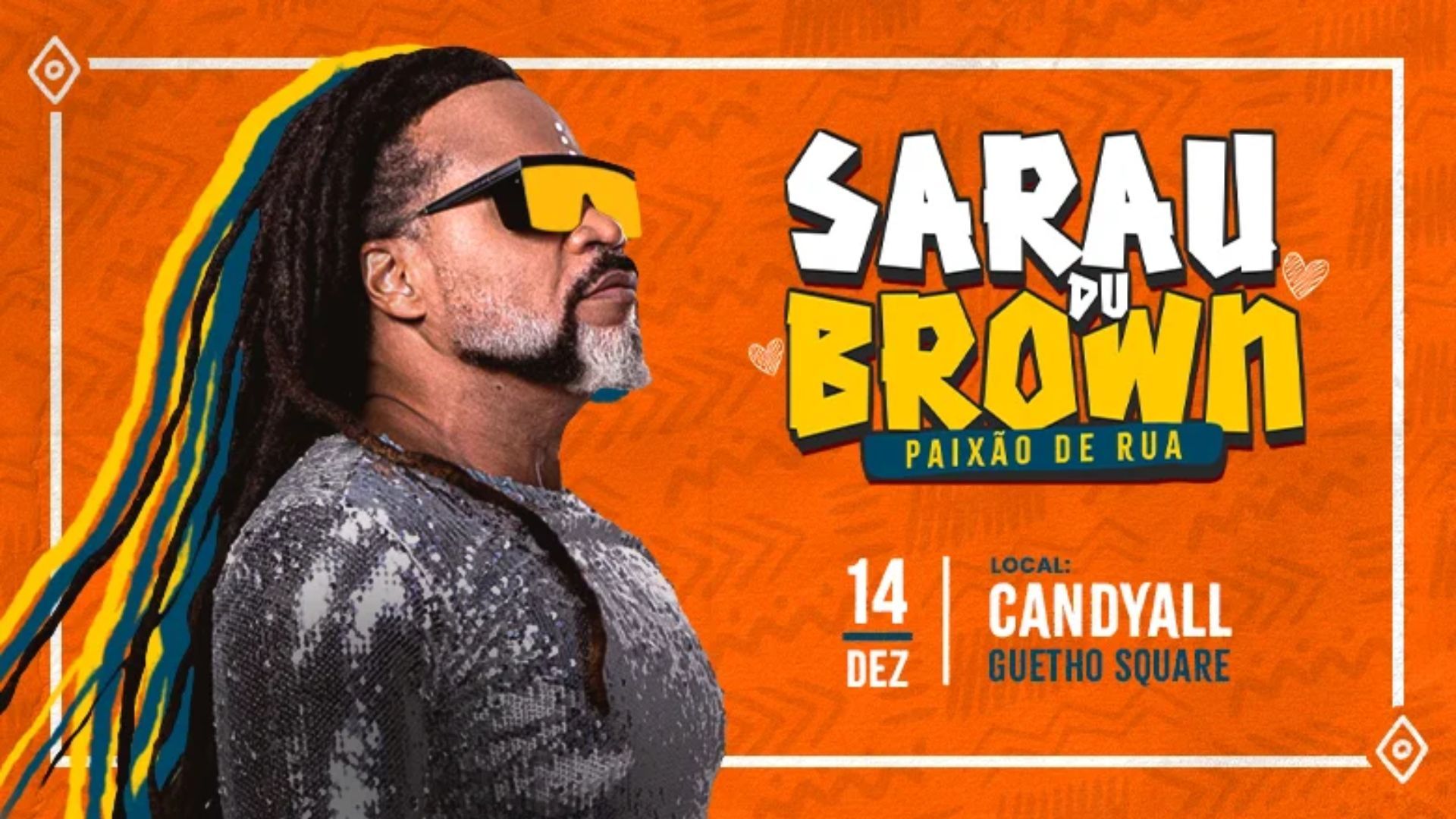 Sarau du Brown - segunda edição de 2025 acontece neste domingo (14)