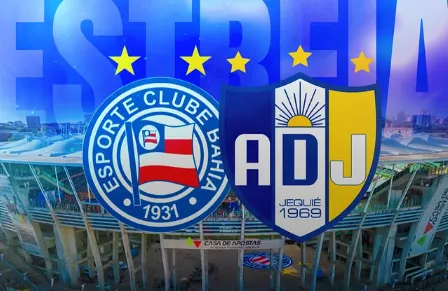 Onde assistir Bahia x Jequié na primeira rodada do Baianão 2026? Confira