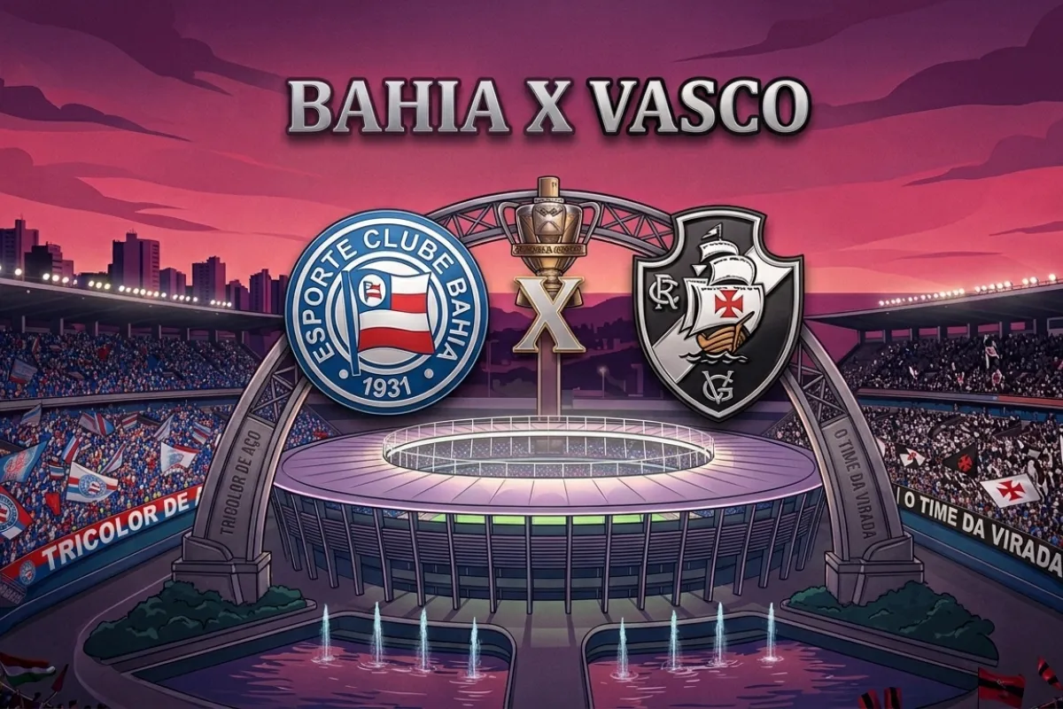 Bahia x Vasco: veja onde assistir ao jogo da 22ª rodada do Brasileirão