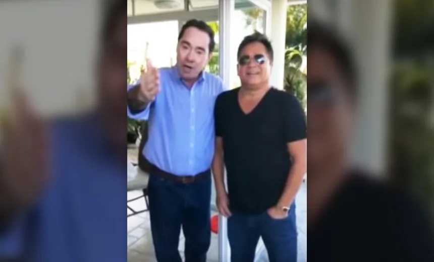 Com cantor Leonardo, desembargador ofende juízas: “nós vamos aí comer vocês”; assista