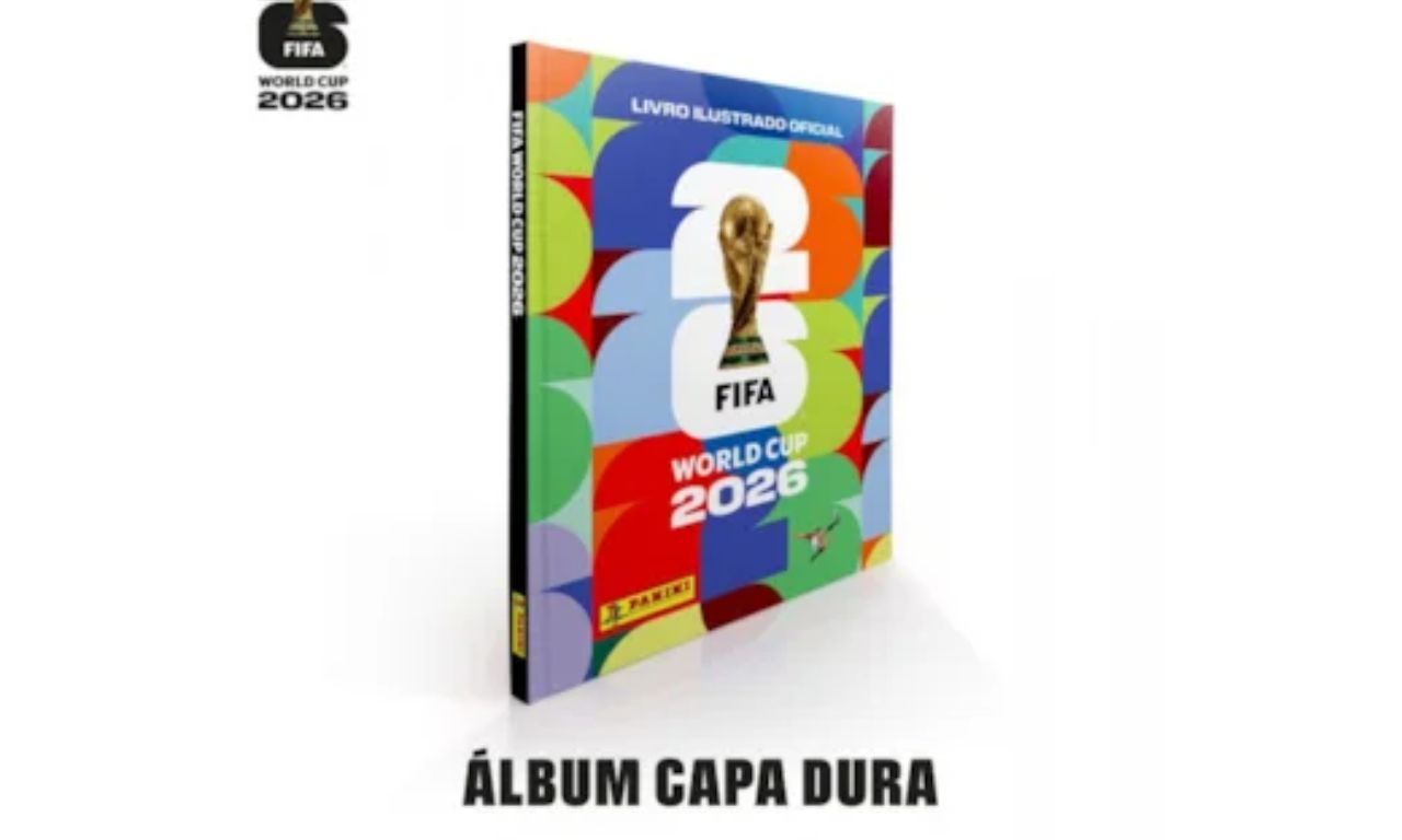 Album da Copa em capa dura &eacute; a vers&atilde;o mais cara. Foto: Reprodu&ccedil;&atilde;o