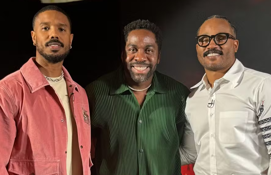 Lázaro Ramos presenteou os convidados com discos de Jorge Ben e Gilberto Gil.  /  Foto: Divulgação