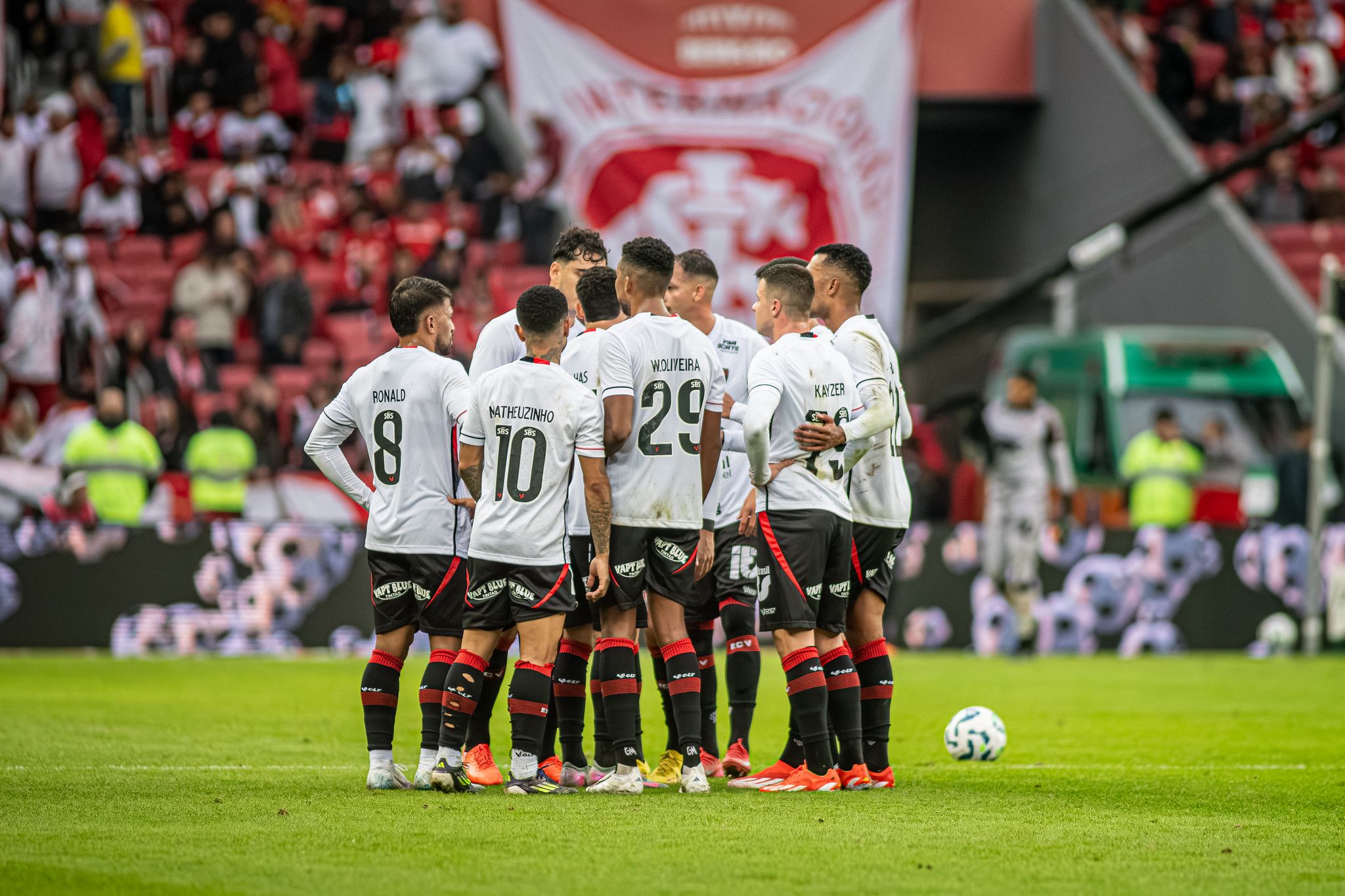 Vitoria perdeu por 1 a 0 para o Internacional | Foto: Victor Ferreira/EC Vitória