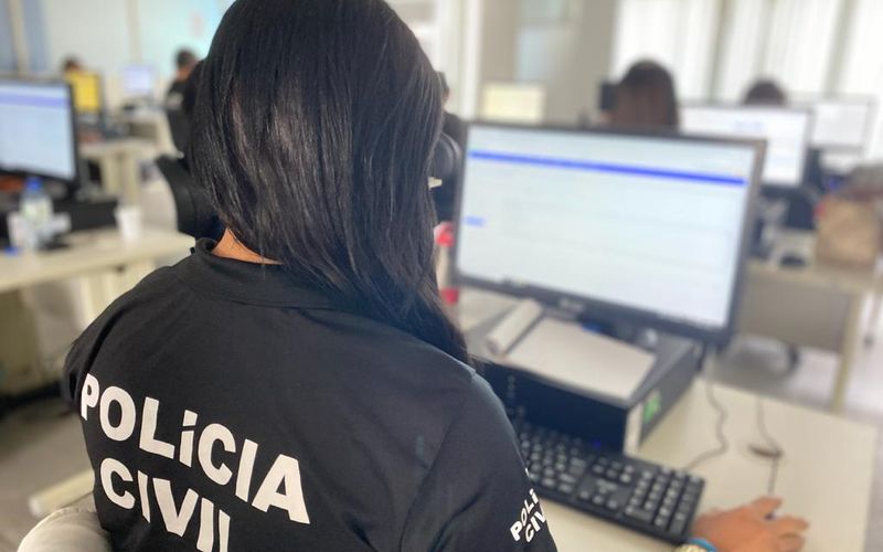 A Delegacia Virtual é uma plataforma digital que permite o registro online de ocorrências, incluindo casos de violência doméstica e familiar contra a mulher/Foto: Ascom/Polícia Civil