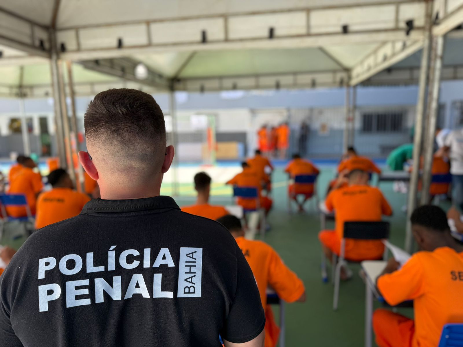 Com Recorde De Inscritos, Provas Do Enem Ppl São Aplicadas Em 24 Unidades Prisionais Da Bahia. | Foto: Leo Moreira - NUCOM/SEAP - BA