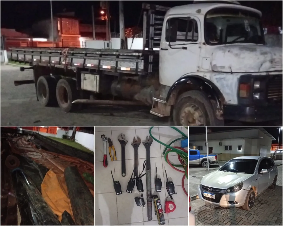 Nove pessoas são detidas por furtarem trilhos de ferrovia no norte da Bahia