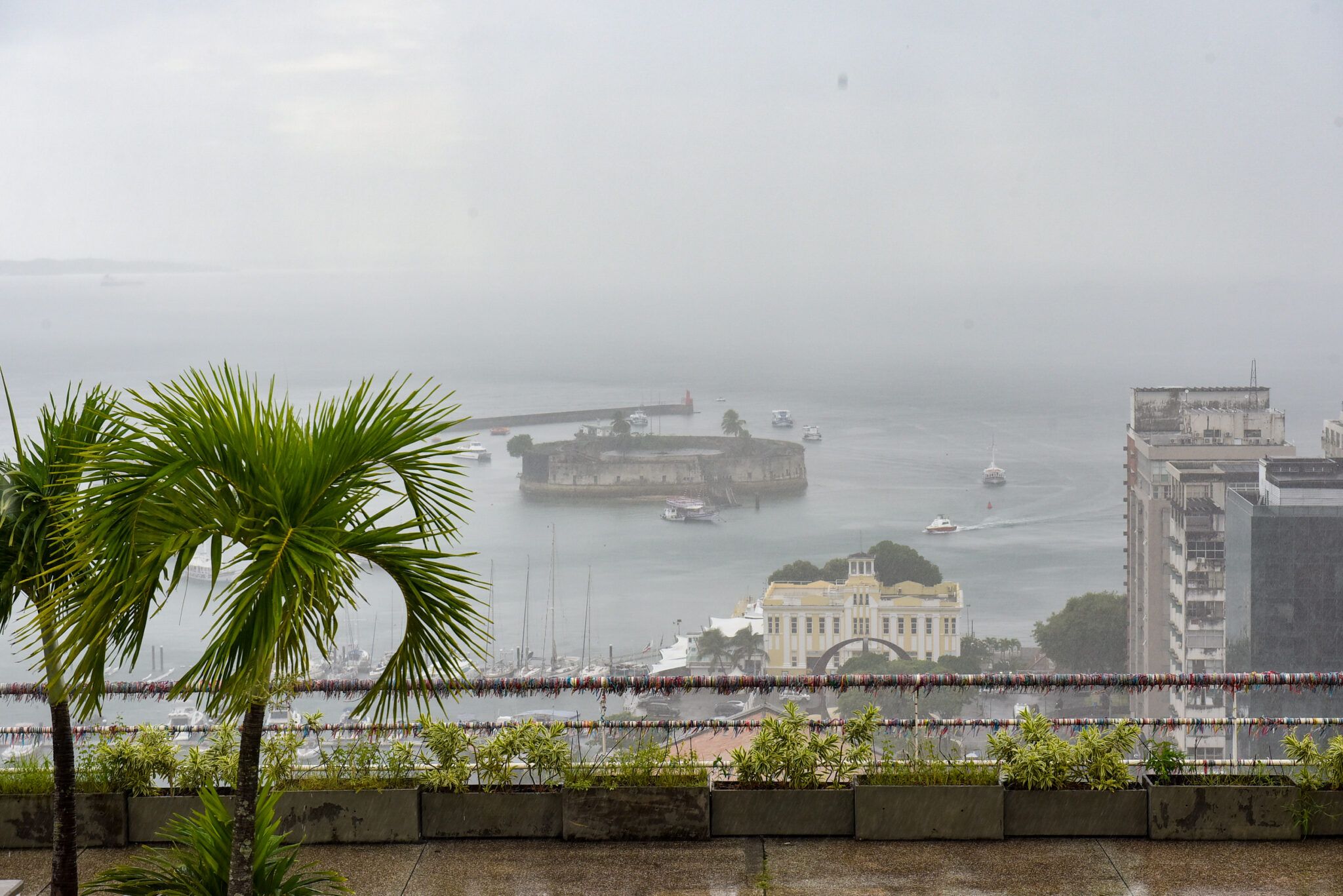 Chuva Salvador. Foto: Jeferson Peixotto Secom
