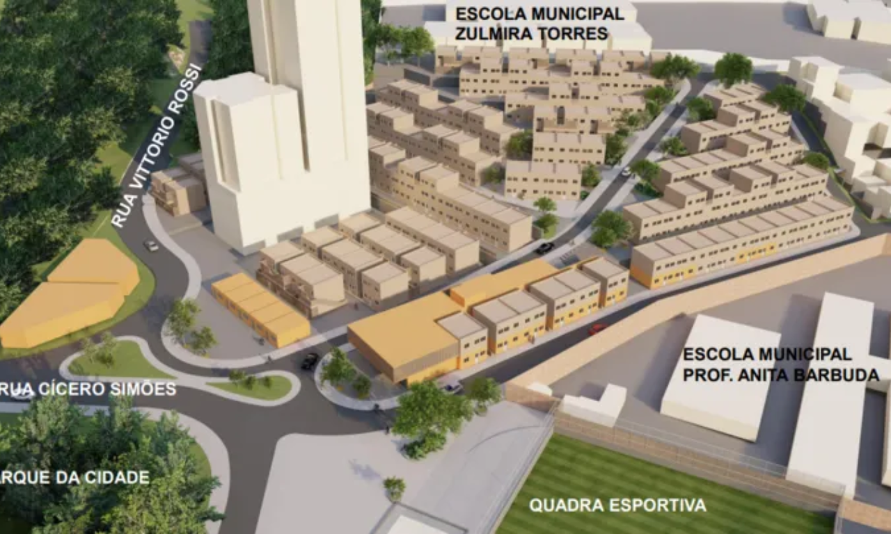 Projeto habitacional vai entregar 270 moradias em comunidade de Salvador. Foto: Divulga&ccedil;&atilde;o