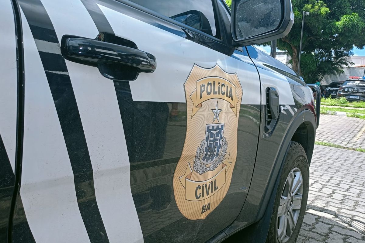 Homem &eacute; preso por feminic&iacute;dio em Feira de Santana. Foto: Divulga&ccedil;&atilde;o
