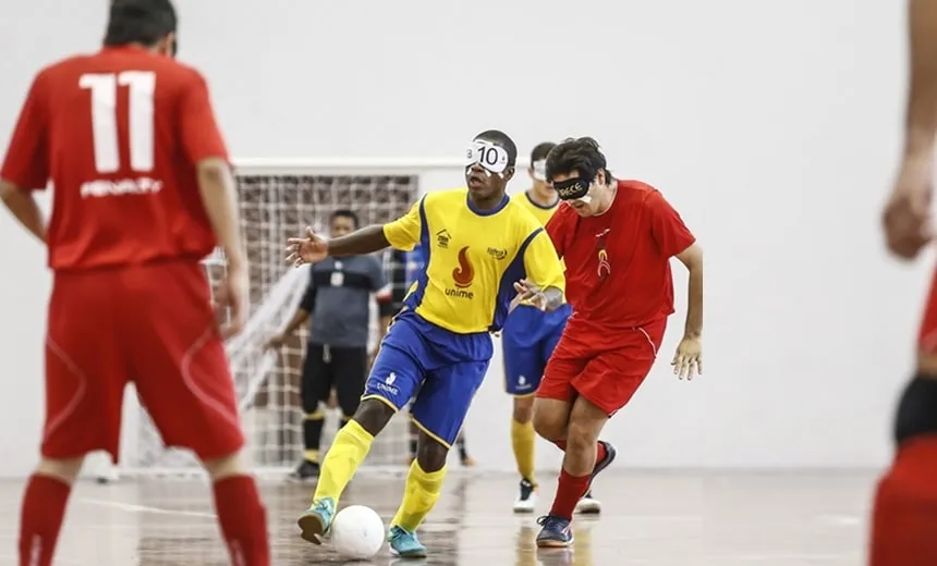 Equipes de futebol de 5 da Bahia disputam competição na Paraíba