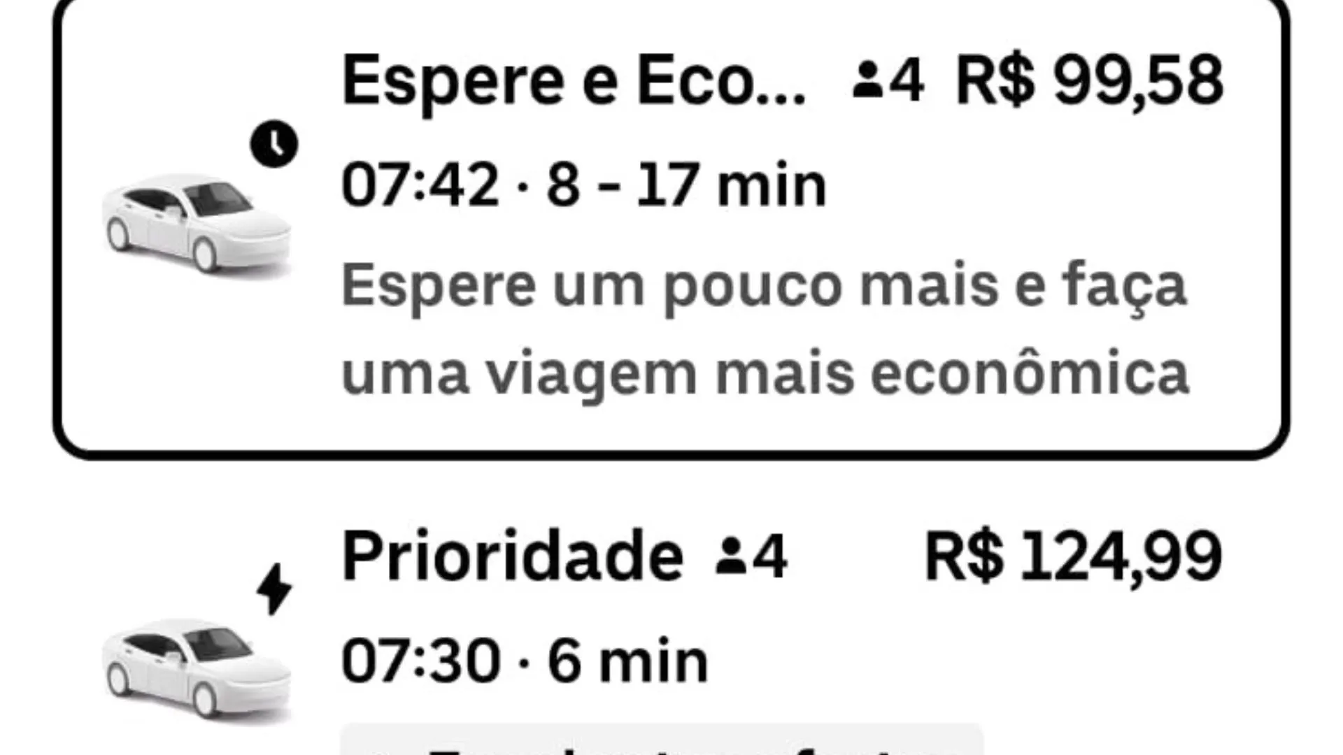 Valor de corrida por app dispara na greve dos rodoviários de Salvador