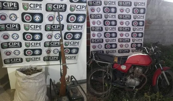 Motoboy da maconha: suspeito que levava droga em moto é preso na Bahia