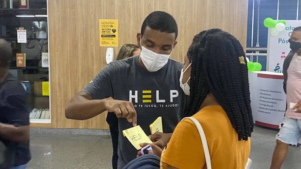 Saúde mental: Estação Pirajá recebe ação de acolhimento afetivo e emocional