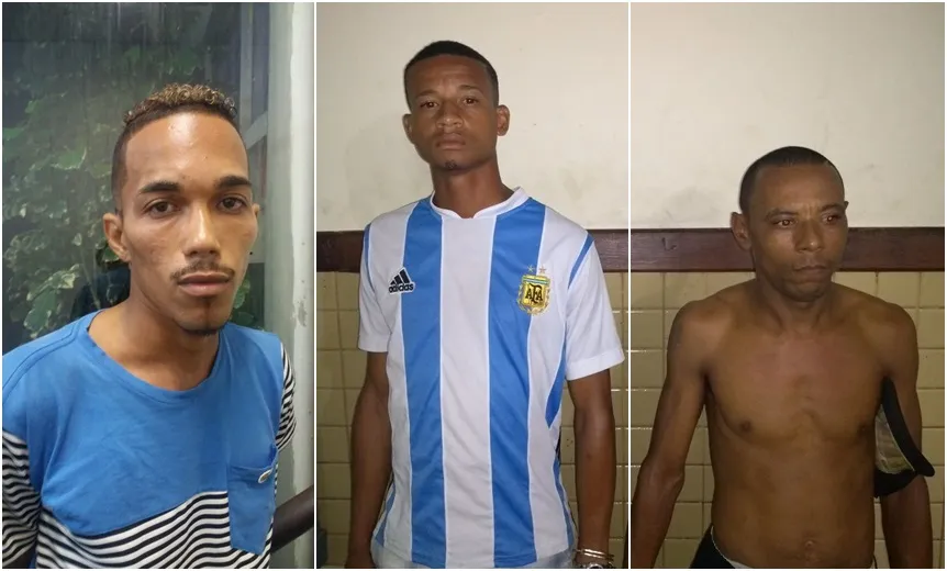 ‘TÁ BARRIL’: Três traficantes são presos em um intervalo de 40 minutos em Salvador